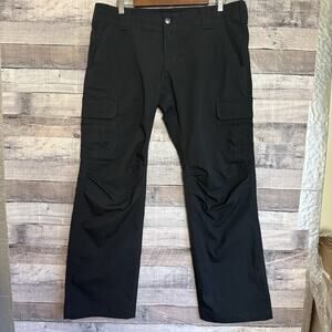 Under Armour STORM Womens 14 Black Cargo Water-Resistant TACTICAL Pants